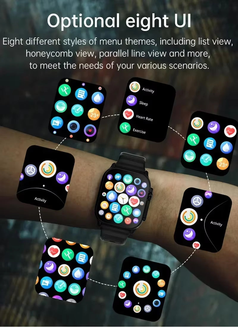 Reloj inteligente T900Ultra con Bluetooth