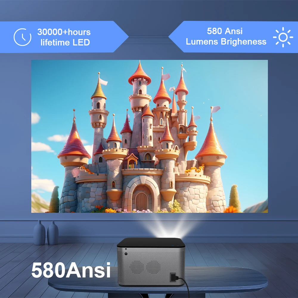 Proyector inteligente Android 11 4K