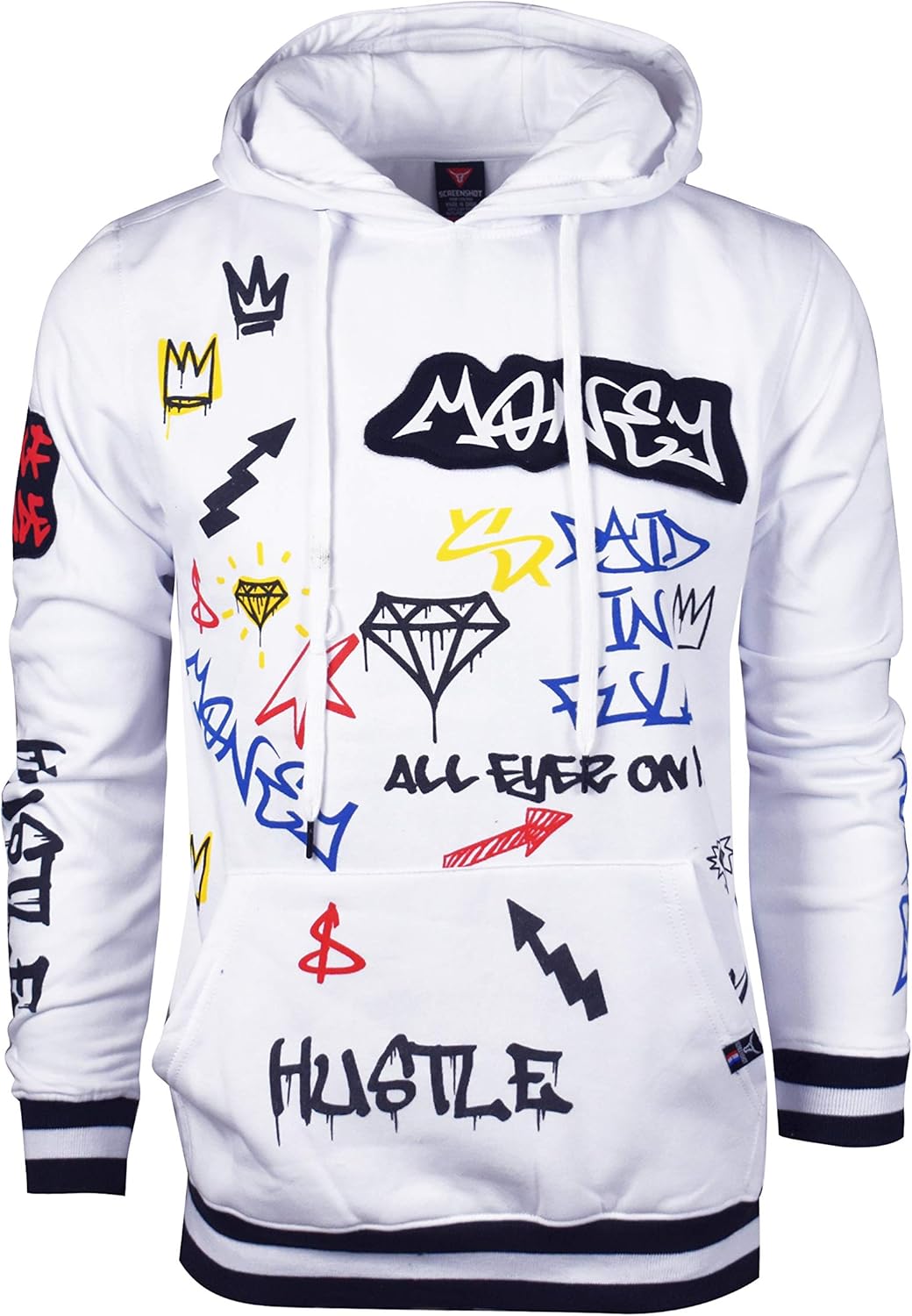 Sudadera Estilo Urbano Tamaño Grande