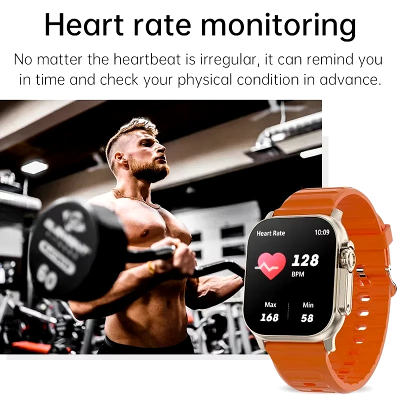 Reloj inteligente T900Ultra con Bluetooth