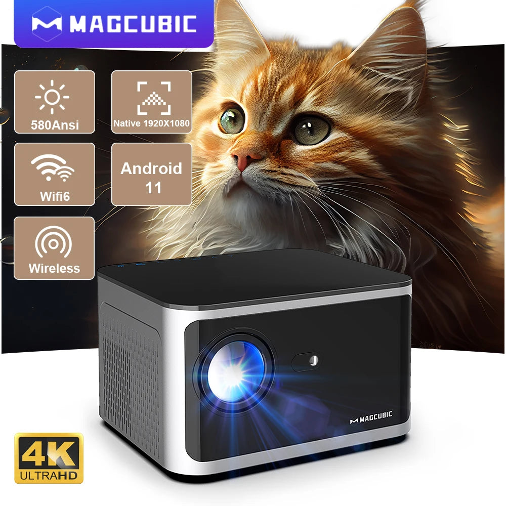 Proyector inteligente Android 11 4K
